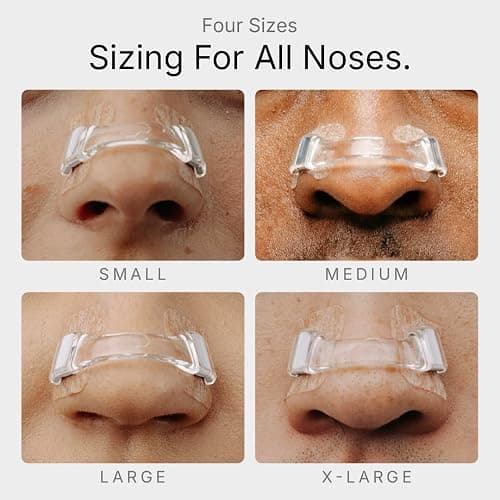 Intake Breathing — Magnetic Nasal Strips Starter Kit | Reusable Band + Tabs | Nasal Strips for Sleep, Snoring, Breathing & Sports | Stronger Lift Than Traditional Nose Strips | 4 Sizes, 15 Tabs, Clear thumbnail 6