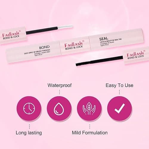 Eyelash Extension Kit Lash Bond and Seal Lash Clusters with Eyelash Tweezer Lash Glue for Individual Lashes Lash Applicator Tool for DIY Lash Extension Kit Makeup (Set 20D-0.07D, 15-20mm) thumbnail 4