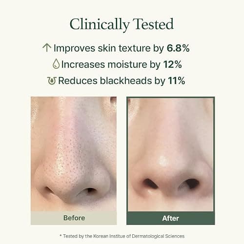 Arencia Korean Rice Mochi Face Cleanser - Face Mask, Foaming Cleanser, Gentle Scrub All in One - Deep Cleansing, Moisturizing, Pore Minimizing, Removing Blackhead- with Rice Water & Green Tea, Mugwort - 120 g (Pack of 1) - Green thumbnail 5