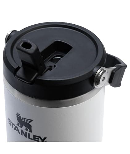 STANLEY IceFlow 2.0 Flip Straw Tumbler with Handle 30 oz | Twist On Lid and Flip Up Straw | Leakproof Water Bottle | Insulated Stainless Steel | BPA-Free | Chalk thumbnail 3
