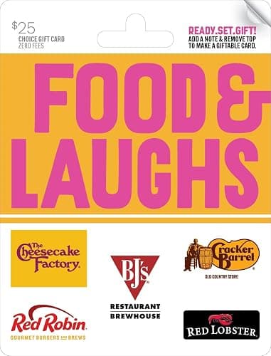 Food & Laughs Gift Card $25 - Image 1
