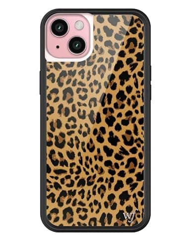 Wildflower Cases - iPhone 16 Plus Compatible - Meow - Brown | Impact-Certified 6.5 ft Drop Protection Case, Raised Protective Bumper, Cute Aesthetic Design, Women-Owned Small Business - Image 1