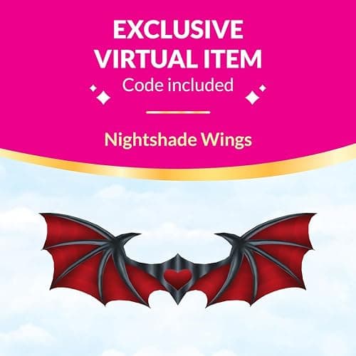 Royale High 3” Dark Fairy Fashion Doll - 1 Figure with 9 Fashion Accessories - Virtual Item Code Included - Series 1 - Ages 5+ thumbnail 2