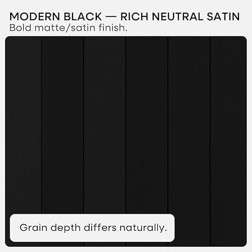 Homeforia Black Floating Shelves 30 inches Long, High End Solid Real Wood 30 inch Floating Shelf for Wall Mounted, Black Wooden 30in Floating Shelves, Heavy Duty Bracket, 30 X 6.5 X 1.75 in, Set of 2 thumbnail 7