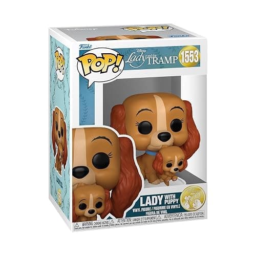 Funko Pop! Disney: Lady and The Tramp - Lady with Puppy - Image 1
