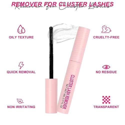 MilyBest 4 Styles Lash Clusters Kit 864Pcs Eyelash Clusters Lash Kit Volume Lashes Clusters D Curl DIY Individual False Eyelashes with 2 Bond&Seal Wispy Bulk Cluster Eyelash Extensions Kit De Pestañas thumbnail 7