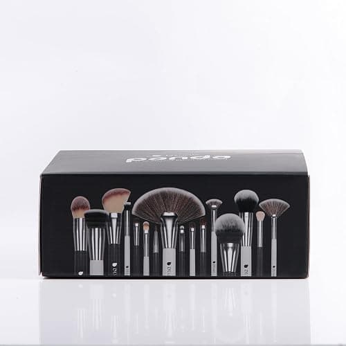 DUcare Professional Makeup Brushes Set 31Pcs Panda Series Makeup Brush Set Kabuki Foundation Blending Face Powder Blush Concealers Eye Shadows With Leather Case Organizer thumbnail 10