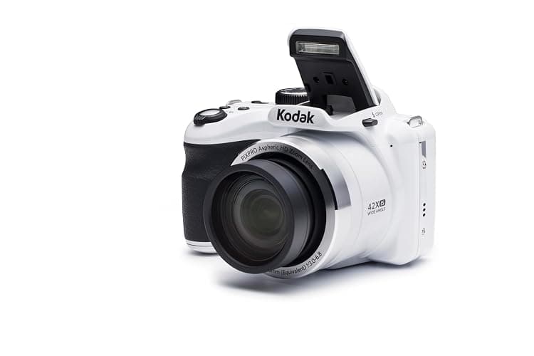 KODAK PIXPRO Astro Zoom AZ421-WH 16MP Digital Camera with 42X Optical Zoom and 3" LCD Screen (White) thumbnail 7
