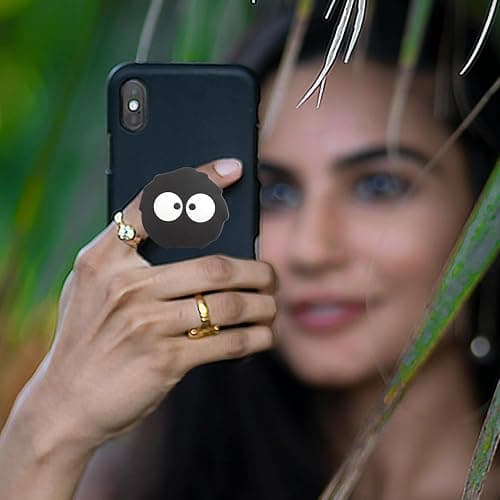 Tabanzhe Cute Cartoon Phone Finger Grip Holder,Collapsible Expandable Cell Phone Accessory,Universal Expanding Stand for All Smartphone and Tablets thumbnail 4