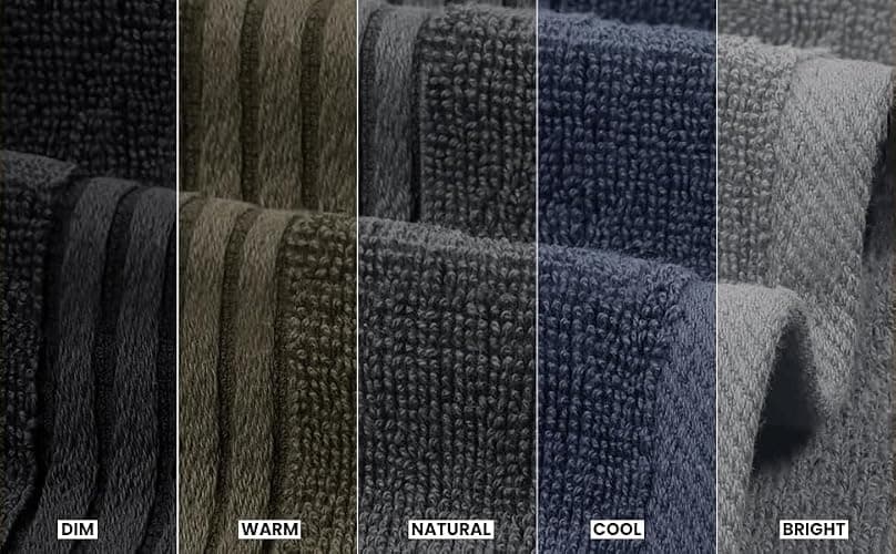 Utopia Towels 6 Piece Premium Hand Towels Set, 16 by 28 inches, 100% Ring Spun Cotton, Lightweight and Highly Absorbent Towels for Bathroom, Travel, Camp, Hotel, and Spa, Grey - 6 Pack - Grey thumbnail 4