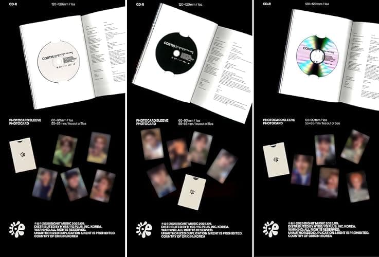 CORTIS COLOR OUTSIDE THE LINES 1st EP Album PHOTOBOOK Ver (Scene 1 + Scene 2 + Scene 3 Ver SET) thumbnail 4