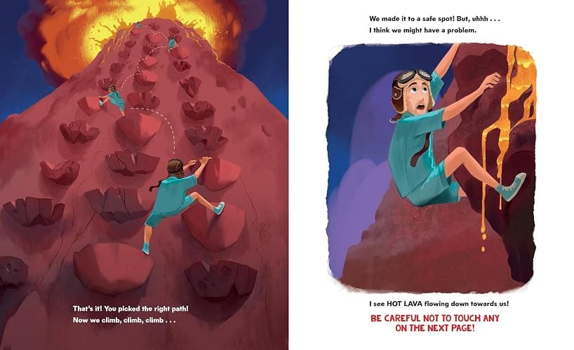 Danny Go's Volcano Adventure: A Picture Book thumbnail 4