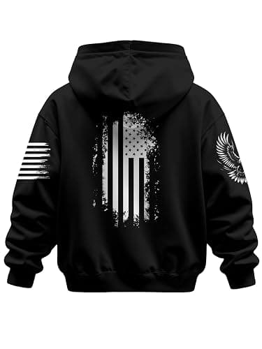 sanatty 3D Print Hoodies for Teen Boys Kids, Graphic Printed Sweatshirt Pullover, 6-16 Years, with Pockets thumbnail 4