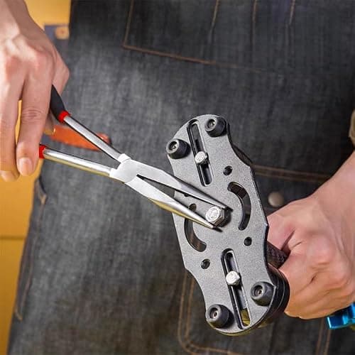 Extra Long Needle Nose Pliers，11 Inches Long Reach Straight Needle Nose Pliers Designed for Mechanics, Technicians, and Contractors| Milled-Jaws | Steel thumbnail 7