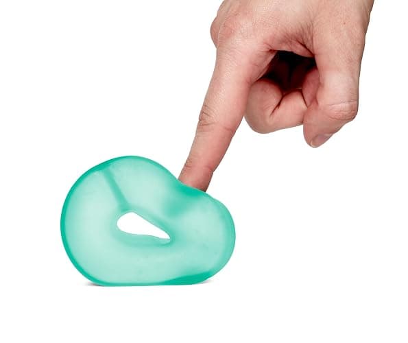SPEKS Gump Loop | Glass | Ultra Soft Squishy Fidget Toy for Adults & Teens | Palm Sized Fun Stress Relief & Desk Toy | Squeezable Memory Loop with Gel Filling thumbnail 4