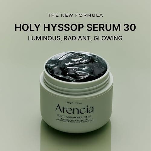 Arencia Glow Hyssop Overnight Face Mask Serum - hydrating & Anti-Aging Serum for younger looking Korean Glass Skin, Vitamin A, C, E, Niacinamide, Peptide thumbnail 3