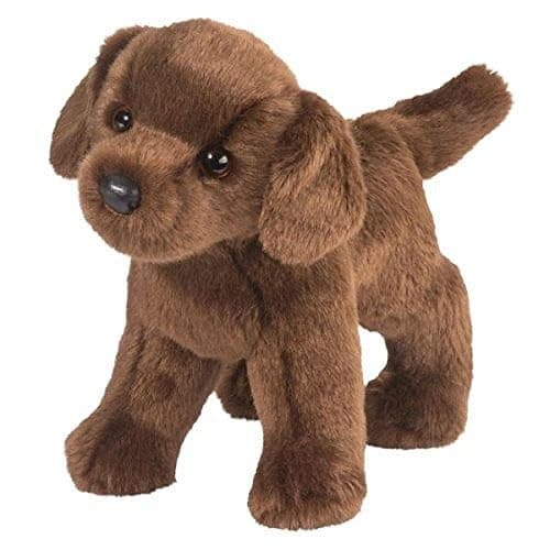 Douglas Tucker Chocolate Lab Dog Plush Stuffed Animal - Image 1