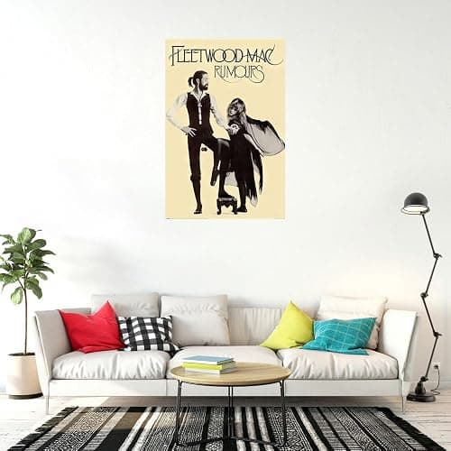 The Biggest 1980's Music Bands & Artists - Fleetwood Mac - Music Poster (Rumours 1977 - Album Cover) (Size: 24" x 36") thumbnail 3
