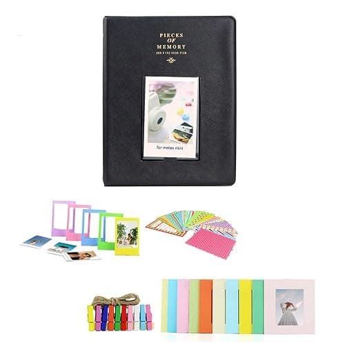 FUJIFILM INSTAX MINI EVO Hybrid Instant Camera | Gentle Rose Bundle with Instax Mini Film | 20 Exposures + 64GB Micro SD Card + Mini Album, Borders, Stickers & Clips + Cleaning Cloth (5 Items) thumbnail 8
