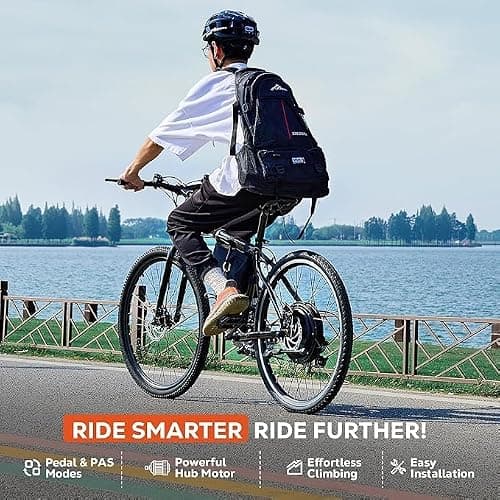 Cyclotricity 2-in-1 48V 1000W Rear Wheel Electric Bike Conversion Kit | Dual-Mode 250W Road-Legal / 1000W Off-Road | Sealed Connectors | 26" 27.5" 28" 29er 700C thumbnail 4