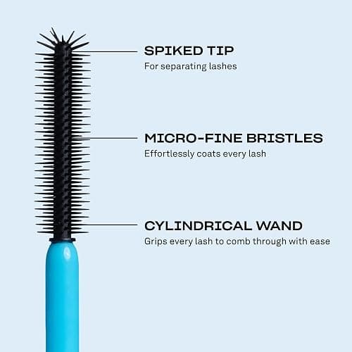 Babe Original 4 Real Mascara Black for Volume, Length, and Lift in Eyelashes, Defined & Flutterly Look, Vegan & Cruelty-Free thumbnail 6