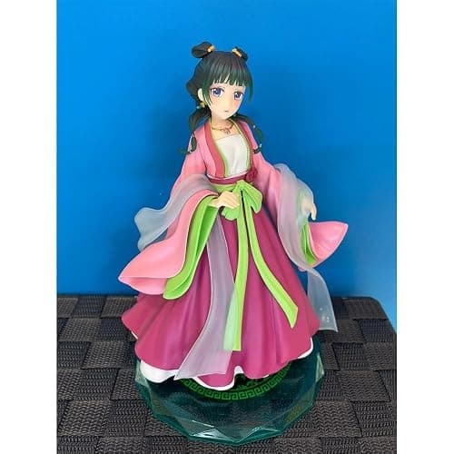 HBGIAY Maomao Figure Pink Hanfu Styling Model 7.87" Standing Pose Cute Anime Figurines Maomao Action Figure Statue Desktop Decoration thumbnail 7