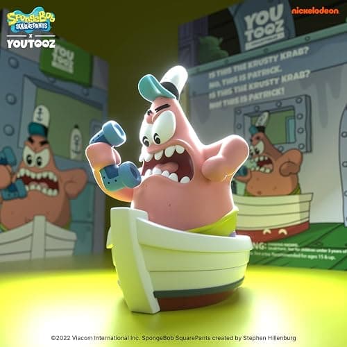 Youtooz No, This is Patrick 4.3" Vinyl Figure, High Detailed Collectible Spongebob Collection thumbnail 2