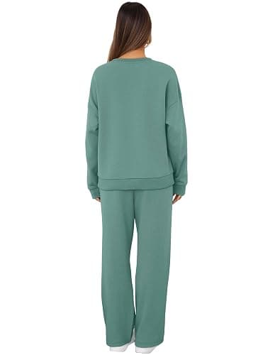 XIEERDUO Sweatsuits Women 2 Piece Outfit Matching Lounge Sets Fall Outfits 2025 Fashion Clothing Crewneck Track Suits thumbnail 5
