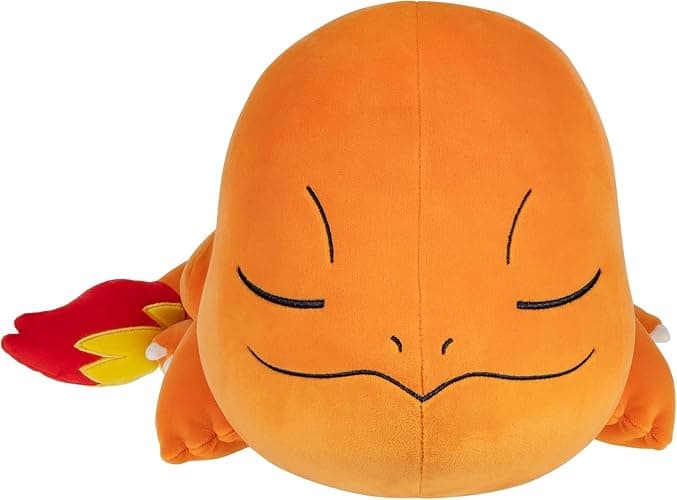 Pokémon Charmander Sleeping Plush - 18-Inch Premium Plush in Sleeping Pose thumbnail 5