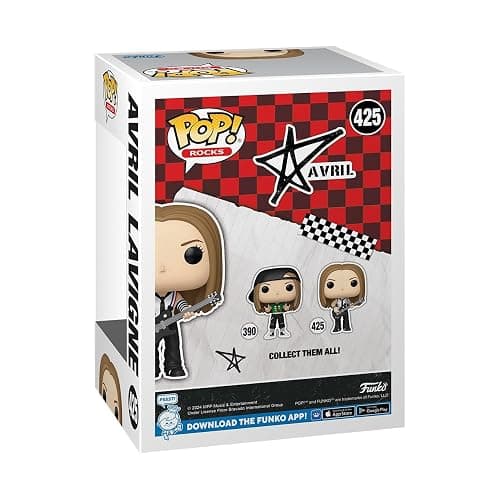 Funko POP Rocks: Avril Lavigne - (Complicated) - Collectable Vinyl Figure - Gift Idea - Official Merchandise - for Kids & Adults - Music Fans - Model Figure for Collectors and Display thumbnail 3