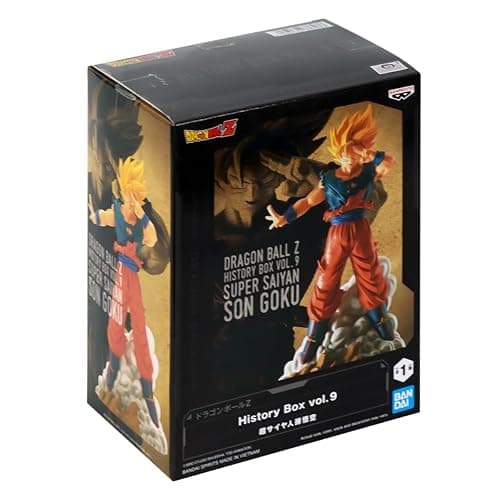Banpresto - Dragon Ball Z - Son Goku Super Saiyan vol. 9, Bandai Spirits History Box Figure thumbnail 5