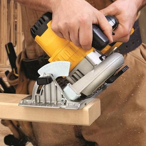 DEWALT 20V MAX Circular Saw, Cordless Sidewinder Style Portable, 6-1/2-Inch Blade, 5150 RPM, 0-50 Degree Bevel Capability, Battery Not Included (DCS391B) thumbnail 2