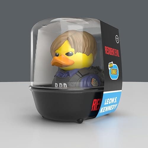 TUBBZ Mini: Resident Evil - Leon S Kennedy Figurine en Vinyle De Mini Canard en Cosplay thumbnail 2