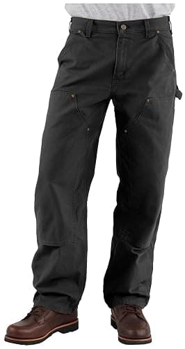 Carhartt Men's Loose Fit Washed Duck Double-Front Utility Work Pant thumbnail 2