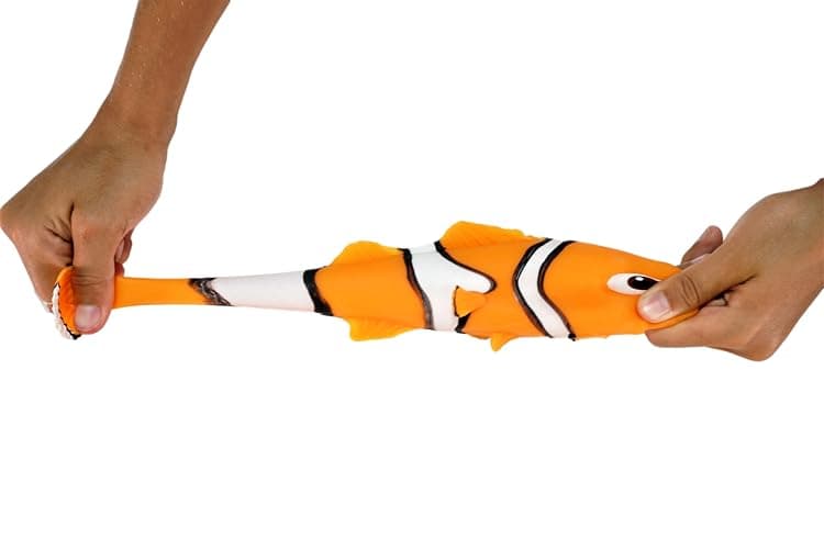 JA-RU Disney Stretchy Toys Nemo Figures Squish & Pull Toys. 1 (Unit) Finding Nemo Calming Fidget Toy, Stress Toys, Birthday Gifts for Kids, Boys & Girls. W/ Ball C-6900-1T thumbnail 6
