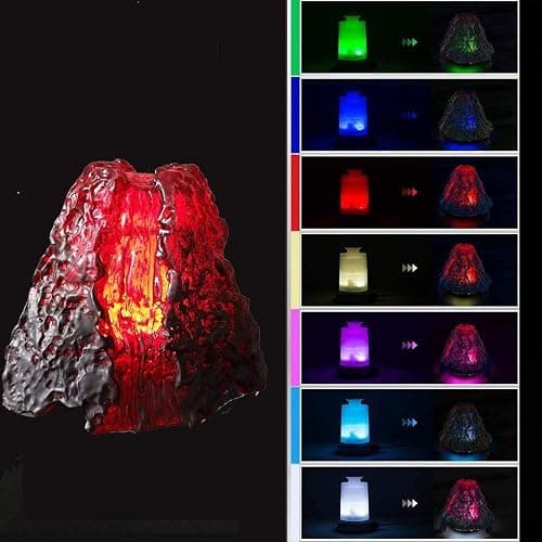 Volcano Ultrasonic Essential Oil Aromatherapy Diffuser Gifts for Boys Girls Women Men Kids Home Room Decor Living Room Office Night Light for Bedroom thumbnail 3