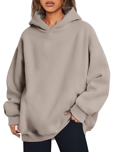 Trendy Queen Womens Oversized Hoodies Comfy Sweatshirts Fall Fashion 2025 Outfits Casual Tops Fleece Clothes with Pockets thumbnail 2