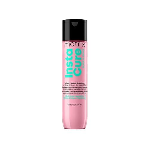 MATRIX Instacure Build-A-Bond Mighty Bonds Shampoo - Bond Repair For Very Damaged Hair, Strengthens, Smooths & Softens with Citric Acid & Squalane, Vegan, Sulfate-Free, Paraben-Free - Image 1