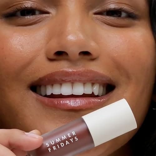 Summer Fridays Dream Lip Oil - Tinted Lip Oil with Moisturizing Sheer Coverage, High-Shine and Deep Hydration - Non-Sticky Formula for Long-Lasting Softness - Rosewood Nights (0.15 Oz) thumbnail 3