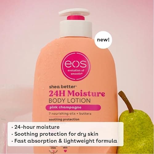 eos Shea Better Body Lotion+ Body Wash, Pink Champagne thumbnail 2