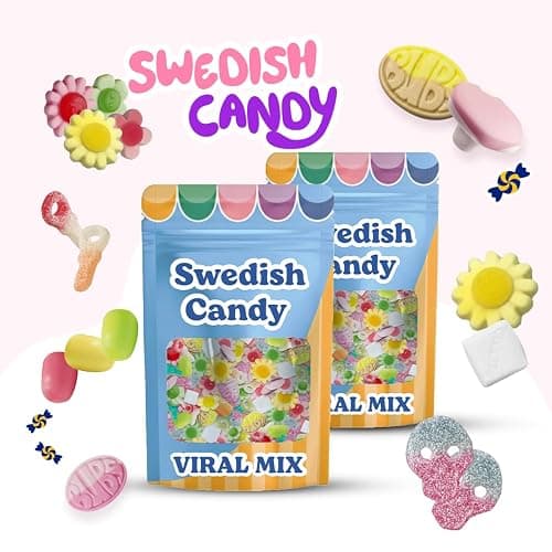BUBS Swedish Candy Mix – Viral Sweet & Sour Gummies | Assorted Fruity Swedish Sweets | Made in Sweden | Scandinavian Pick & Mix Favorite thumbnail 4