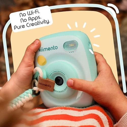 kiimento Ink-Free Instant Print Camera P2 Mint + Two 120-Prink Pack thumbnail 8