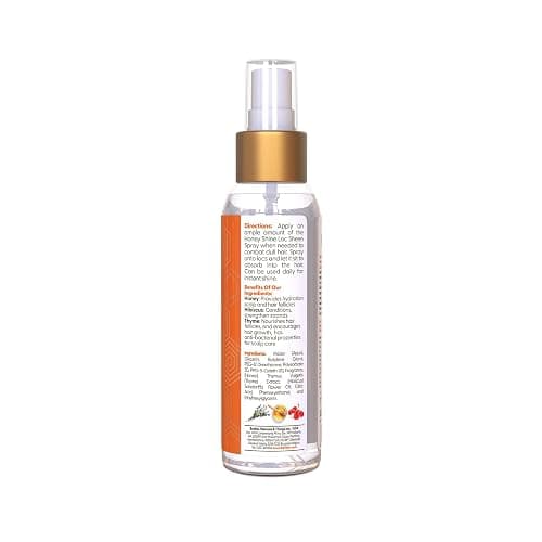 Taliah Waajid Love My Locs Honey Shine Loc Sheen | Daily Moisturizing, Alcohol-Free Refreshing Shine Spray, Hair Scalp Moisturizer 4 fl oz thumbnail 4