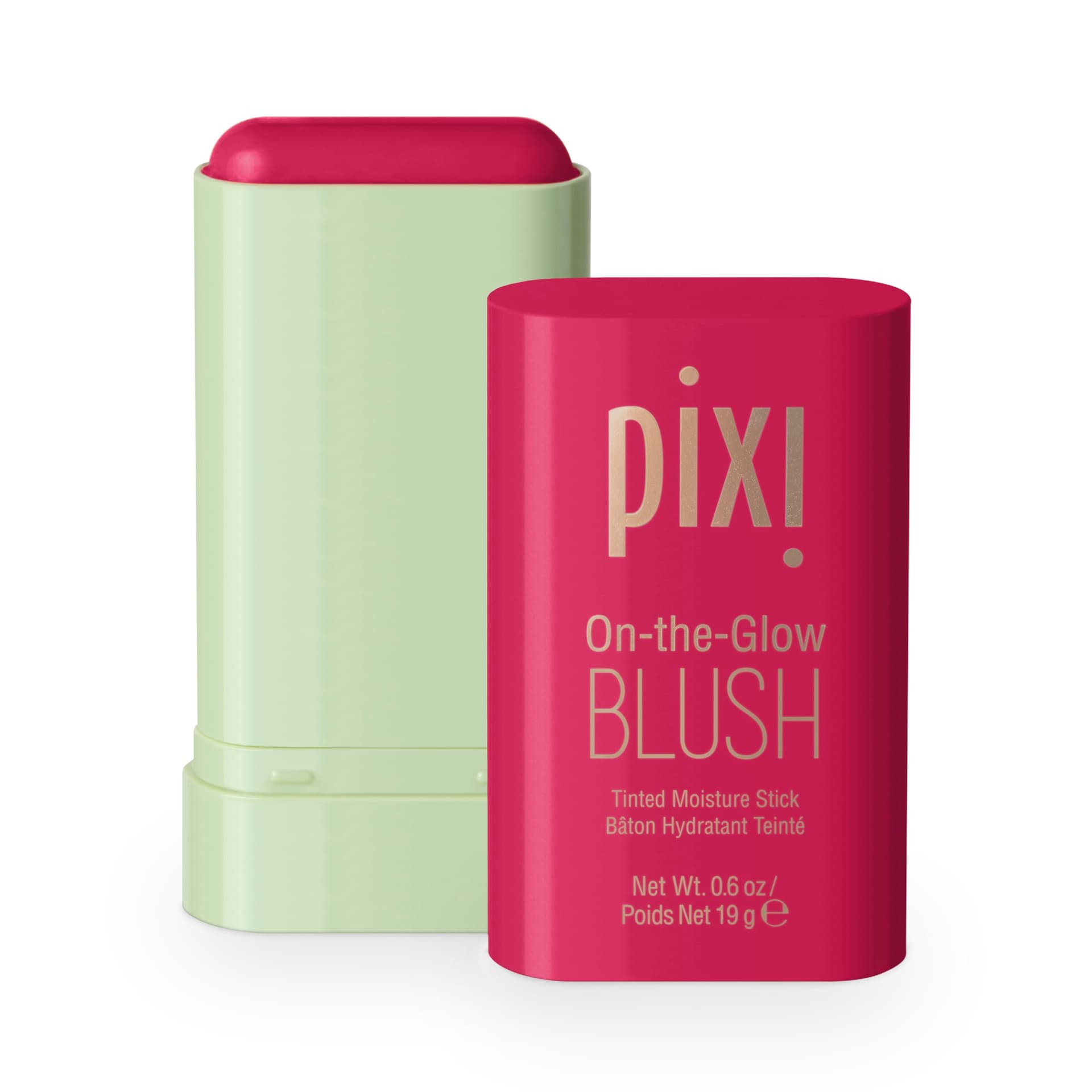 Pixi On The Glow Blush Ruby Hydrating Tinted Moisture Blush Stick 19g/0.6oz - Image 1