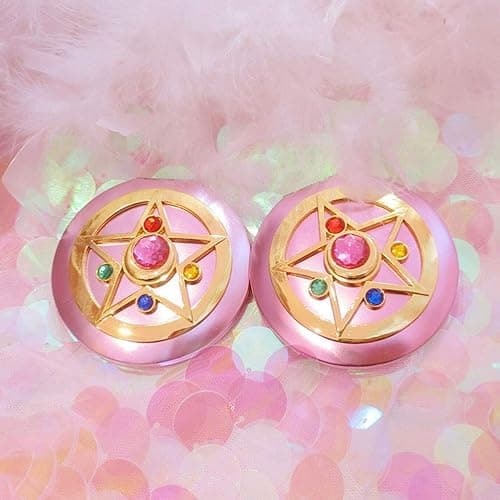 SHOWLOUE Makeup Compact Mirrors, Personal Makeup Mirror Portable Travel Handheld Foldable Double Sided Mirror thumbnail 4