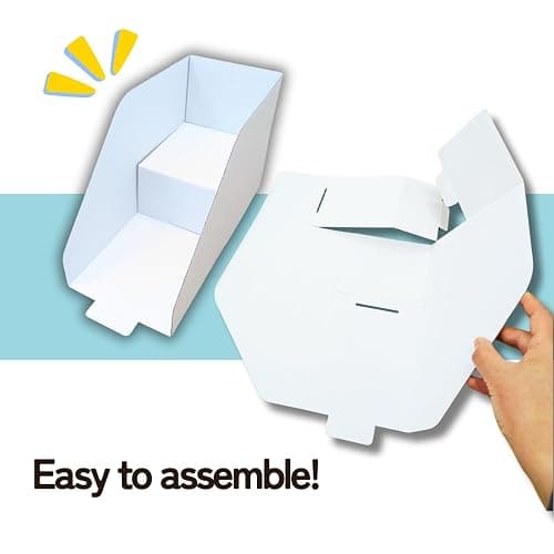 Book Stand with Visible Spine - White Set of 2 with Sticky Notes, Manga Organization Kit, Shelf Organization, Made in Japan thumbnail 6