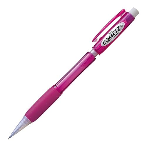 Pentel Cometz Automatic Pencil, 0.9mm, Pink Barrel, Box of 12 (AX119P) thumbnail 4