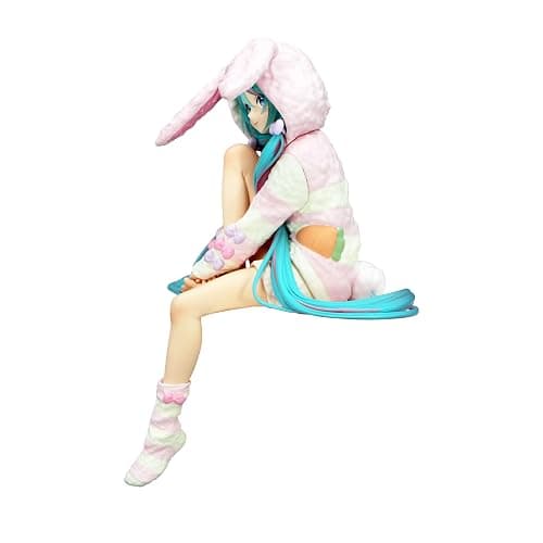 FURYU Corporation-Hatsune Miku Noodle Stopper Figure -Rabbit Ear Hood Pajama- thumbnail 3