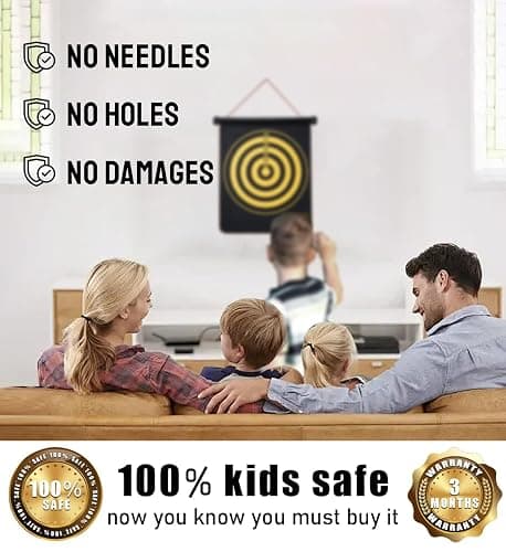 Givevan Magnetic Dart Board Outdoor Games for Kids 8-12, Teen Boys Gift Ideas for Birthday, Cool Toys for Teenage Activities Age 6 7 8 9 10 11 12 13 14 15 16 Years thumbnail 6