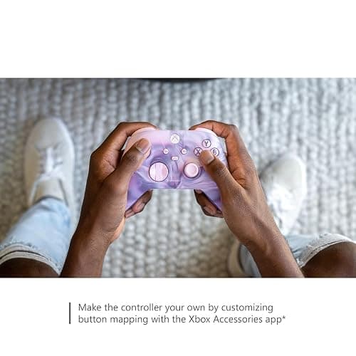 Xbox Wireless Controller – Dream Vapor Special Edition for Xbox Series X|S, Xbox One, and Windows Devices (Renewed) thumbnail 5